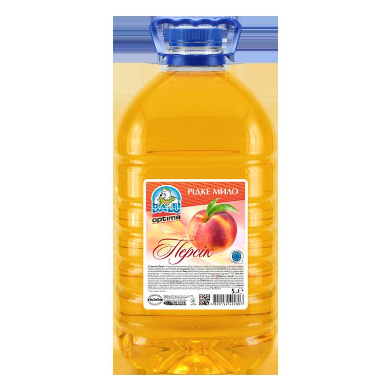 Мило рідке BALU®OPTIMA «Персик»